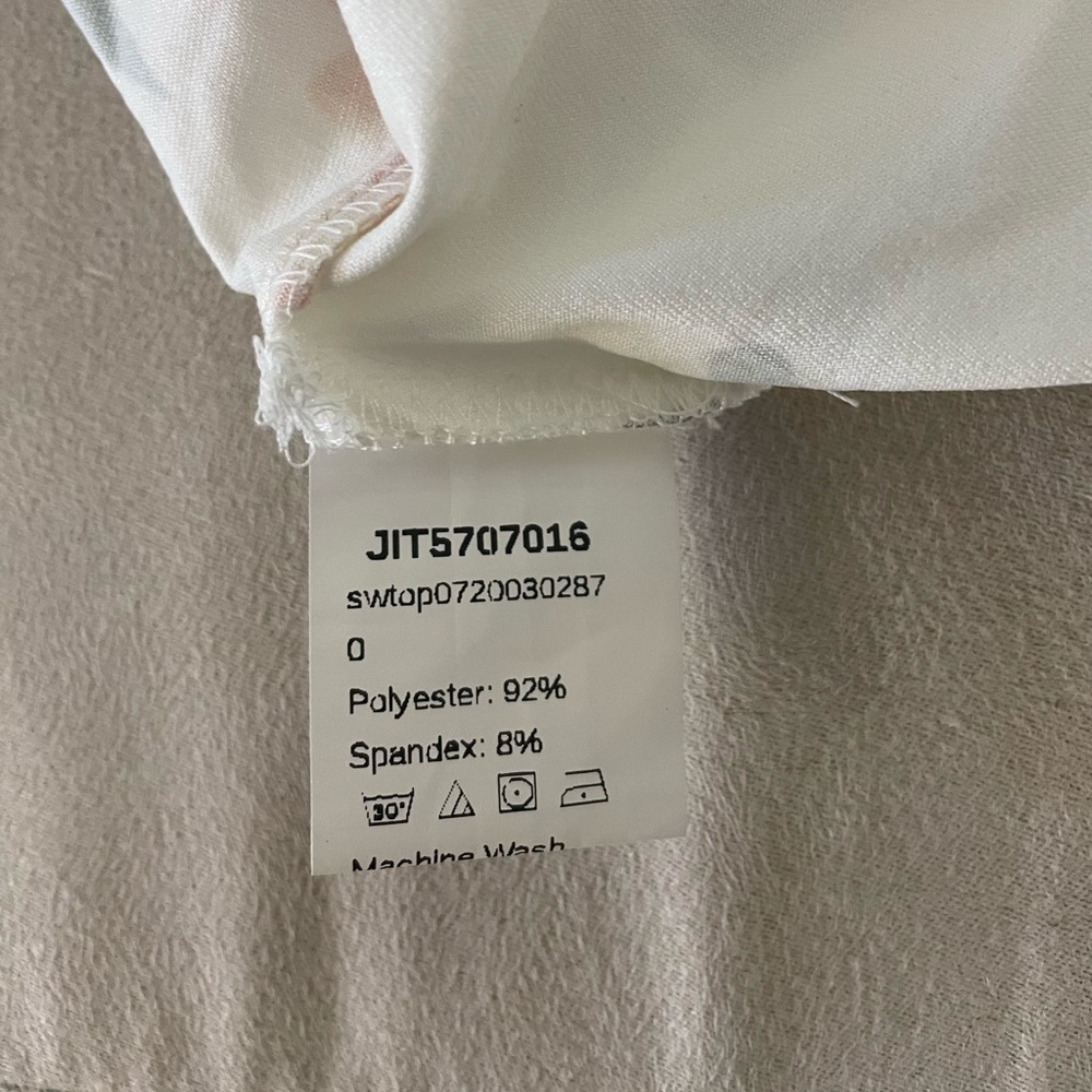 NWOT Shein sunflower bandeau top, size xs - Picture 4 of 5